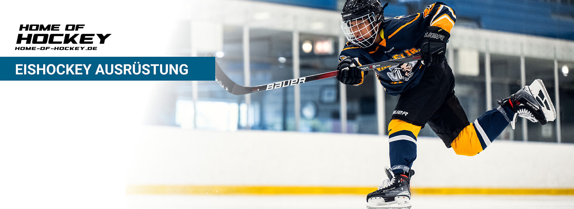 Komplette Eishockey-Ausrüstung – was brauche ich von Kopf bis Fuß?