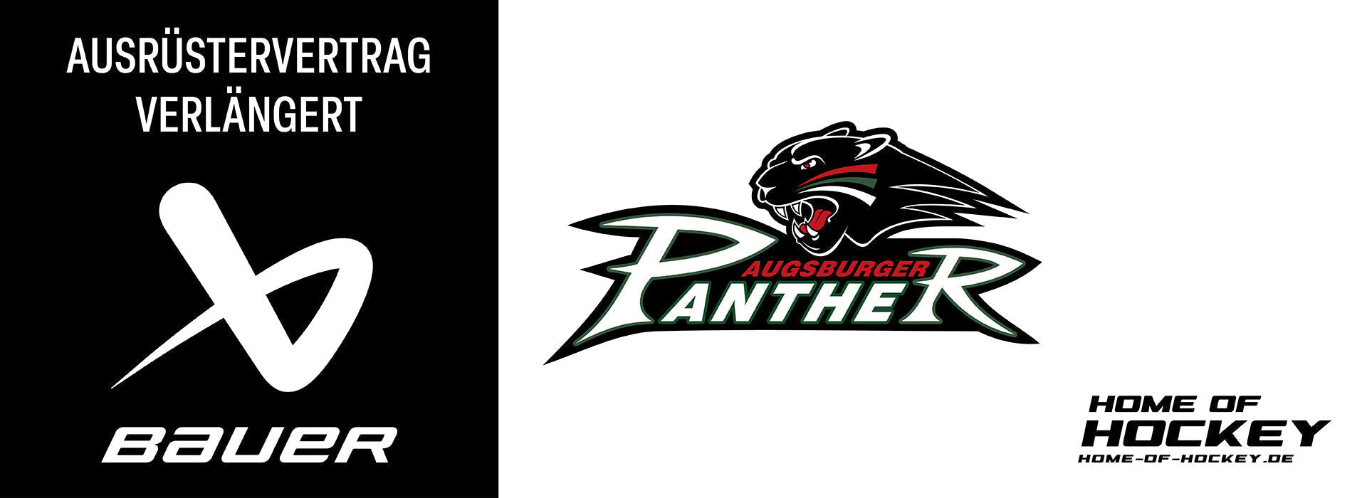 Die Augsburger Panther & der AEV vertrauen auf Schanner Eishockeyartikel - Ausrüstervertrag wurde langfristig verlängert