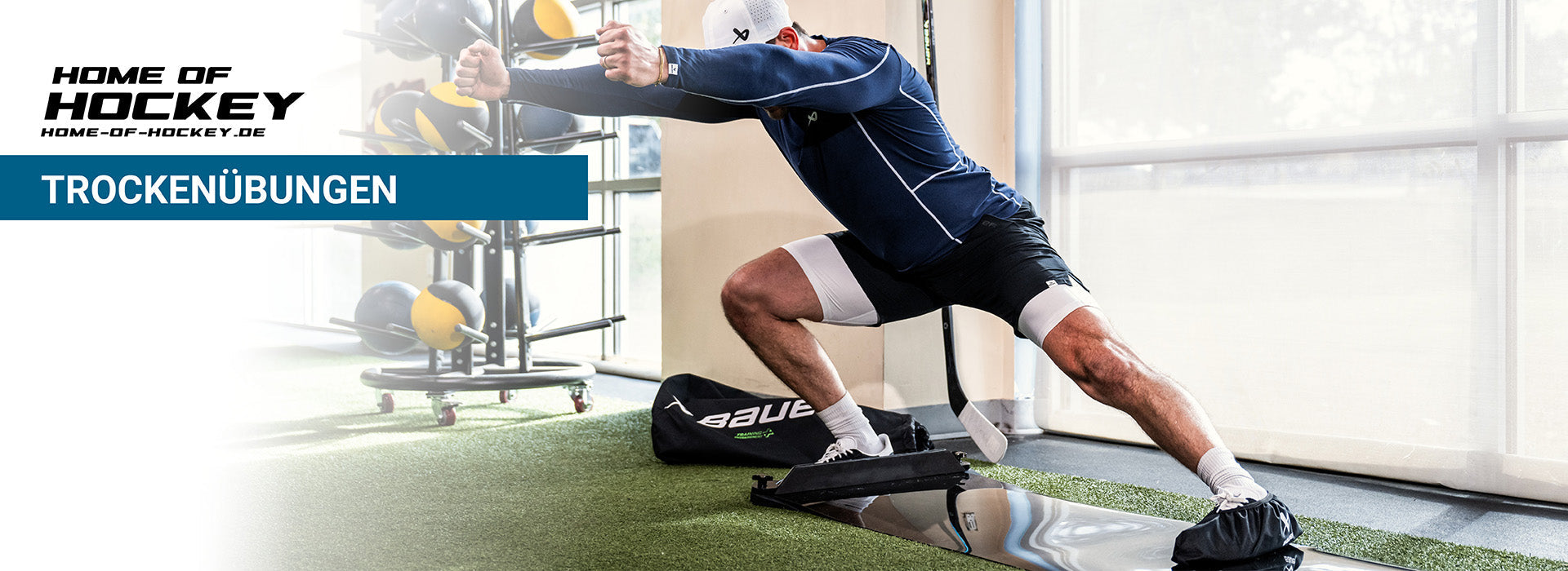 Sommertraining mit Bauer Trainingstools – Skills verbessern auch ohne Eis