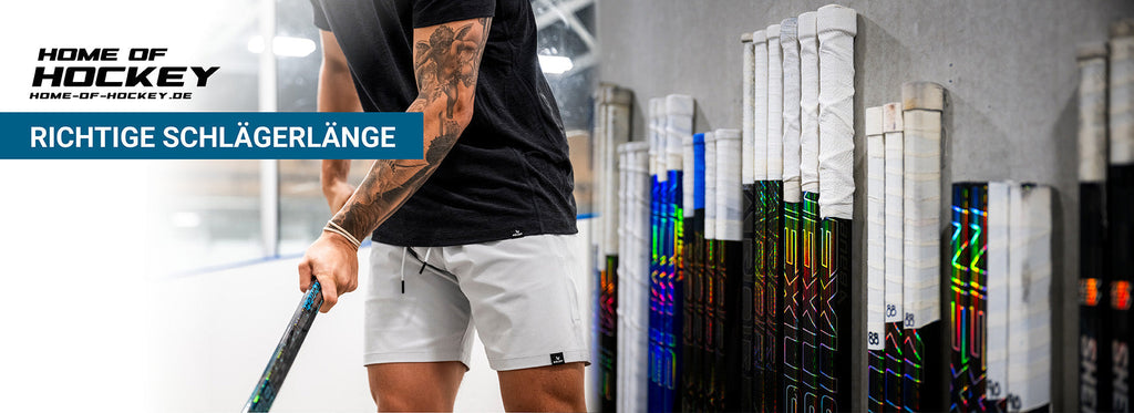 Die richtige Schlägerlänge – so passt dein Stick perfekt zu dir