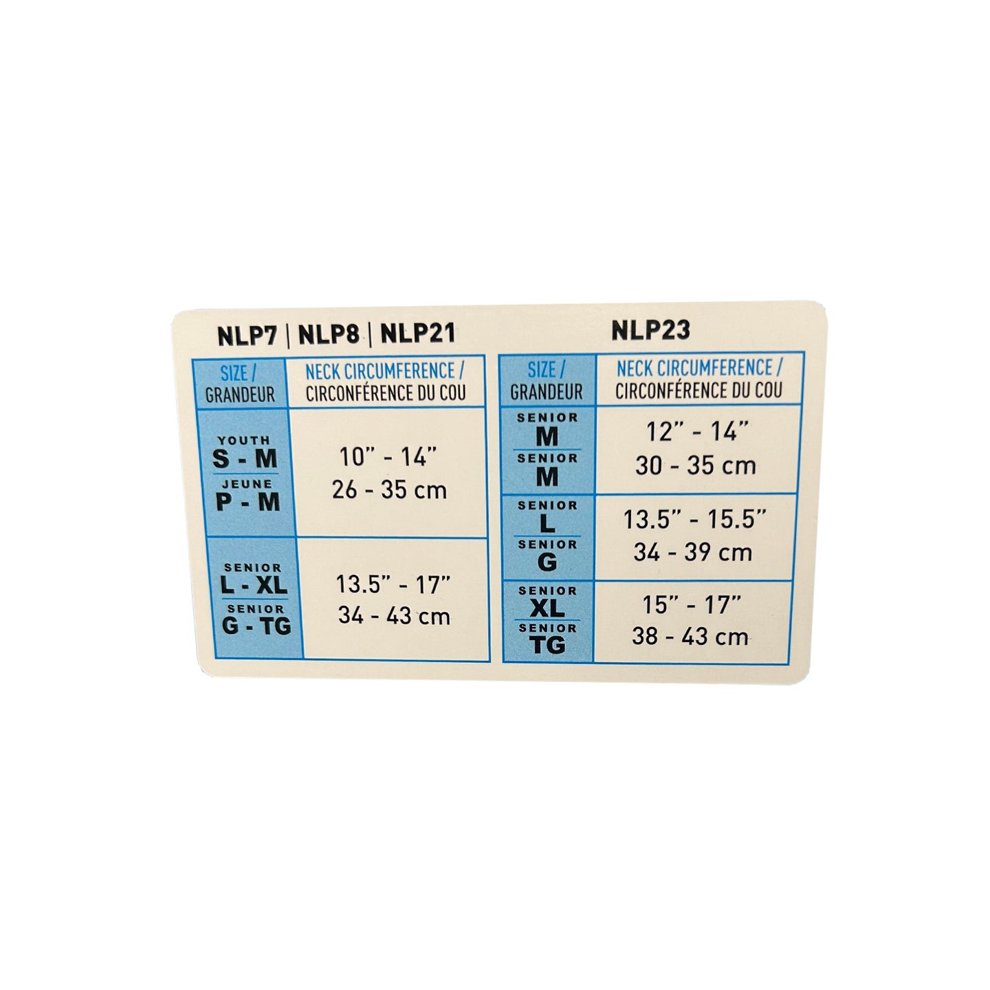 Bauer NG NLP7 Core Neckguard Collar - schwarz - Yth.