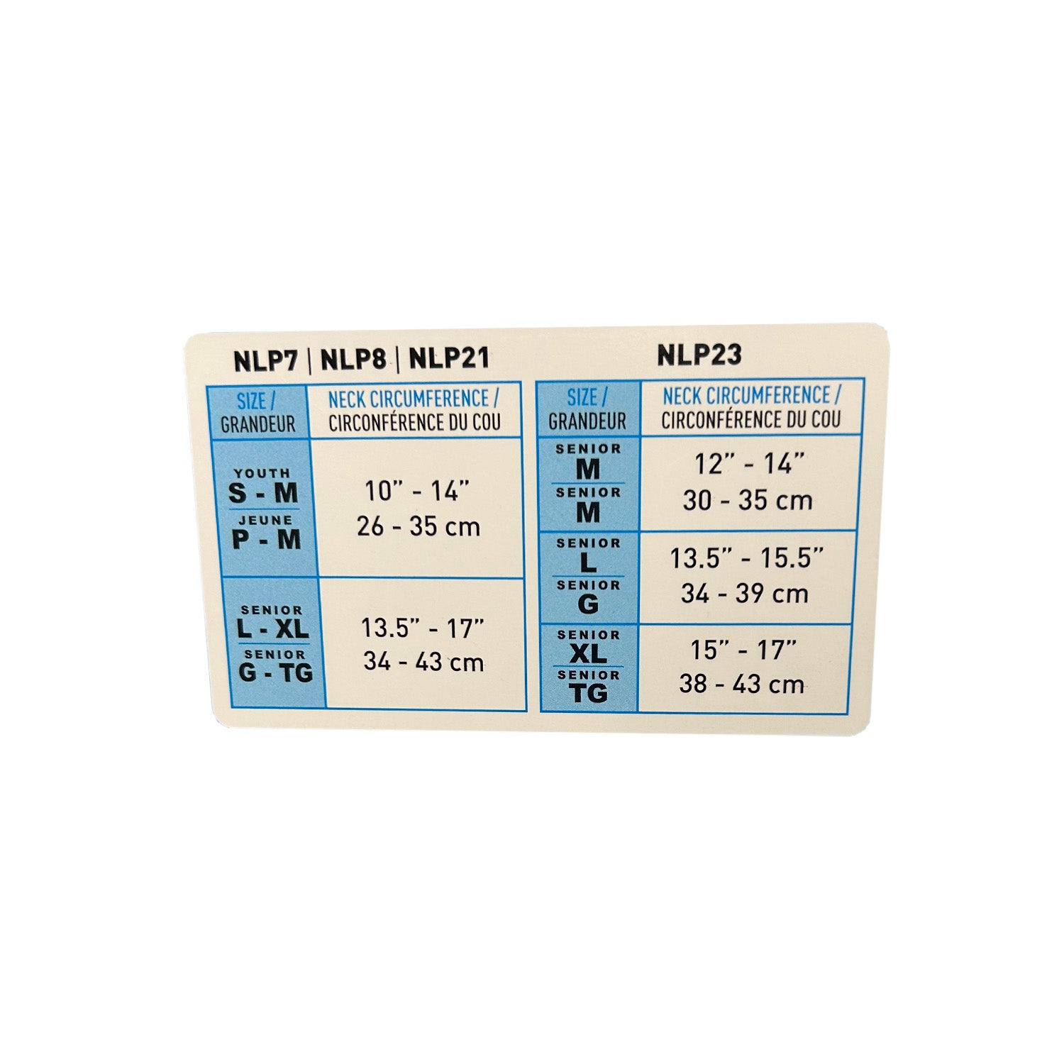 Bauer NG NLP7 Core Neckguard Collar - schwarz - Sr.