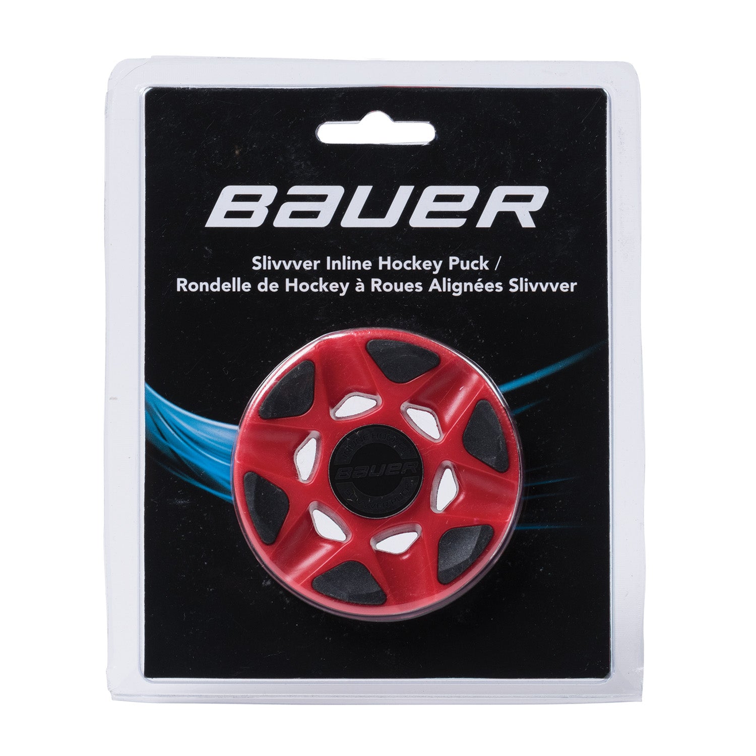 Bauer RH Slivvver Puck red - Stk.