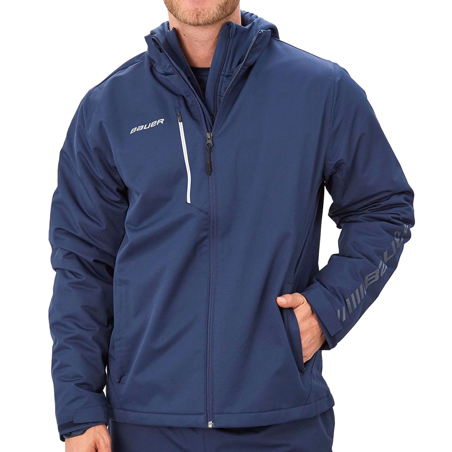 BAUER Midweight Jacke Supreme - marine - Sr.