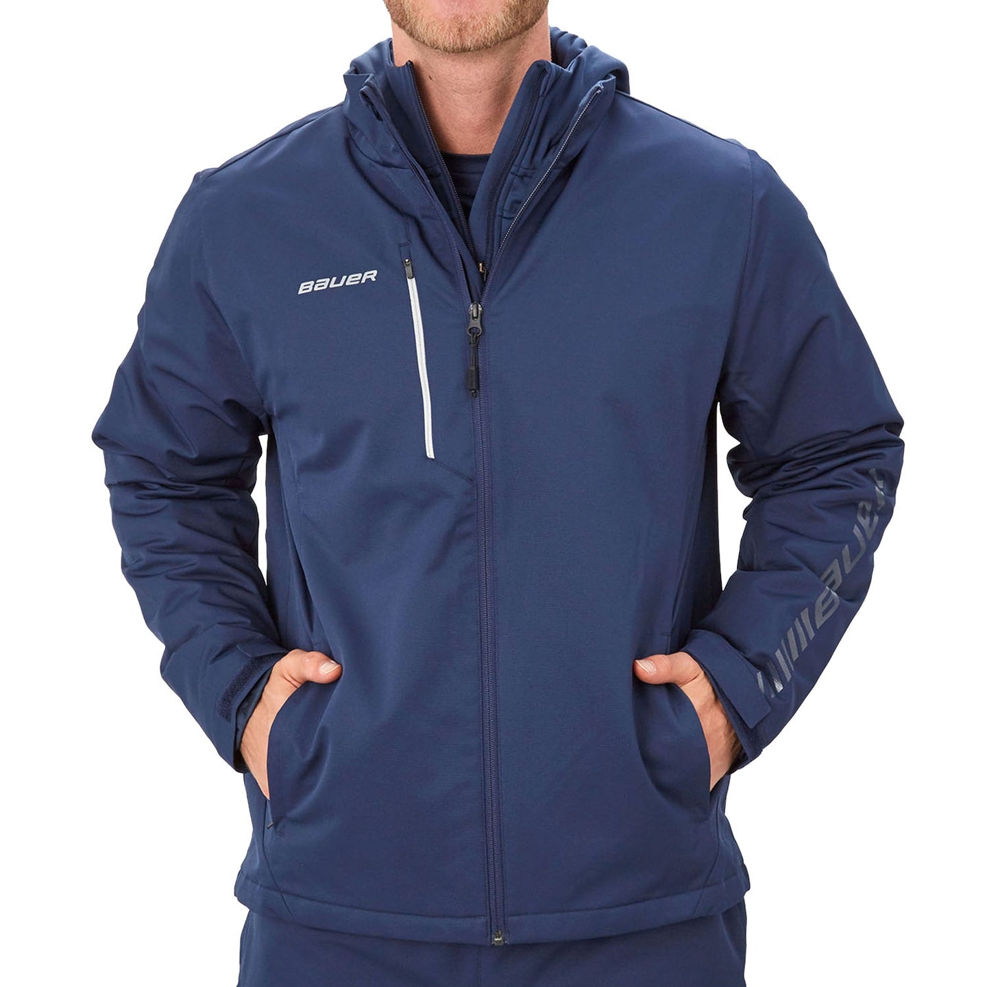 BAUER Midweight Jacke Supreme - marine - Sr.