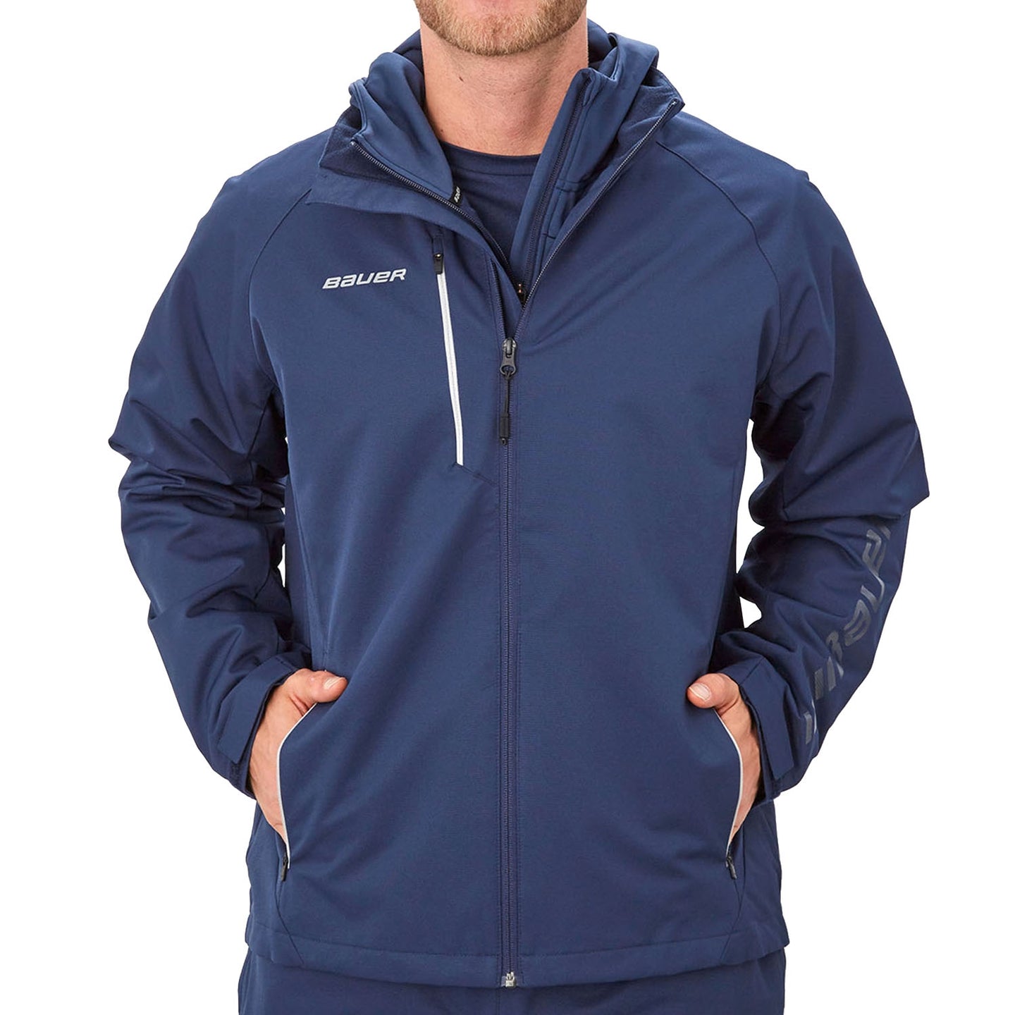 BAUER Lightweight Jacke Supreme - marine - Yth.