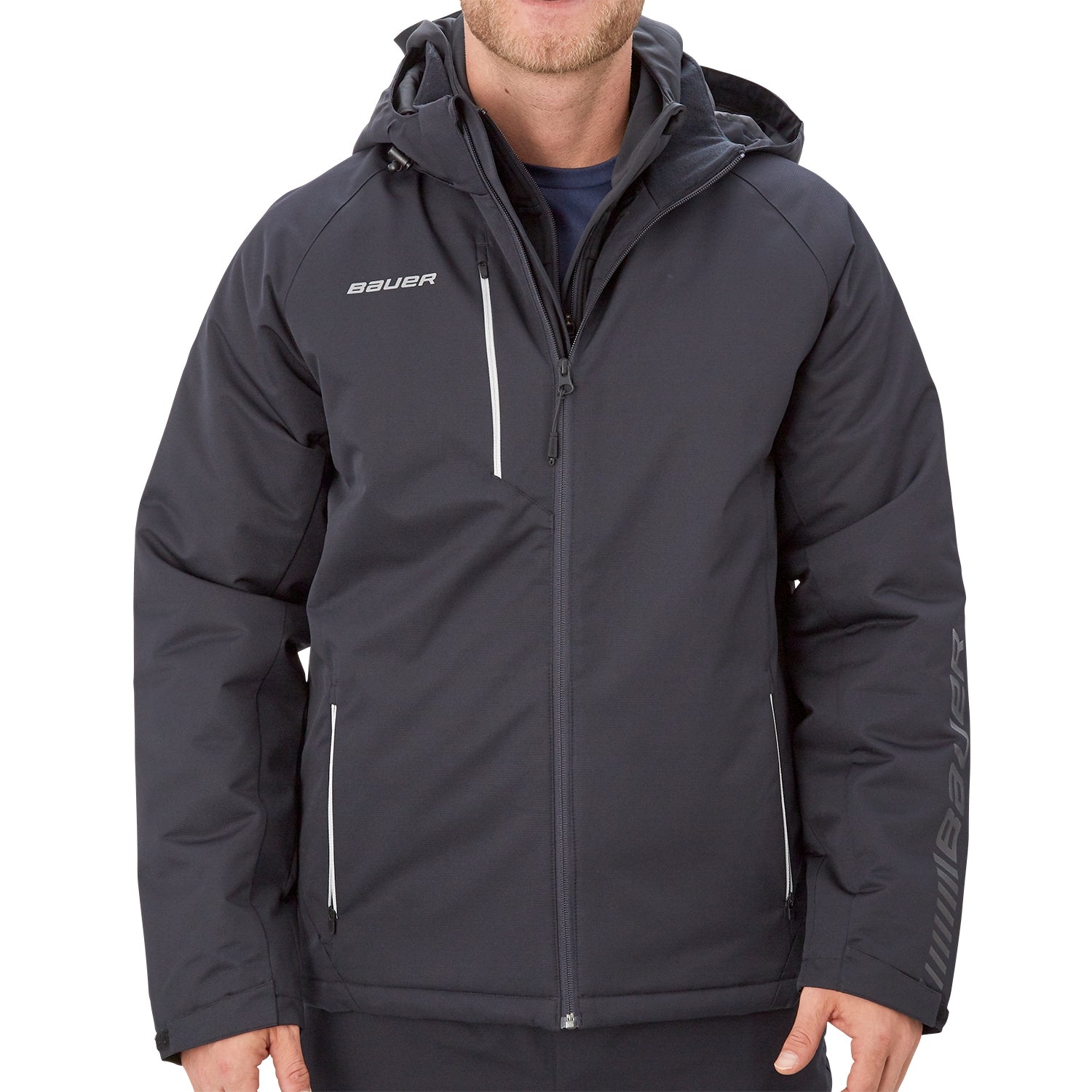 BAUER Heavyweight Jacke Supreme - schwarz - Yth.