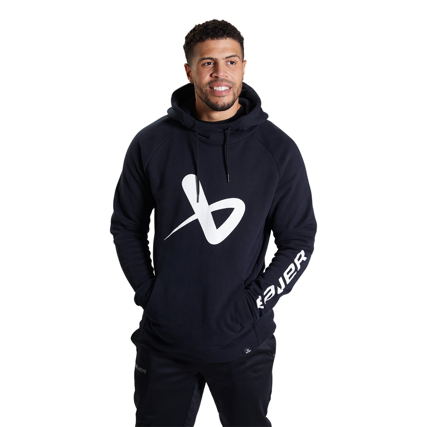 BAUER Hoodie Core - schwarz - Sr