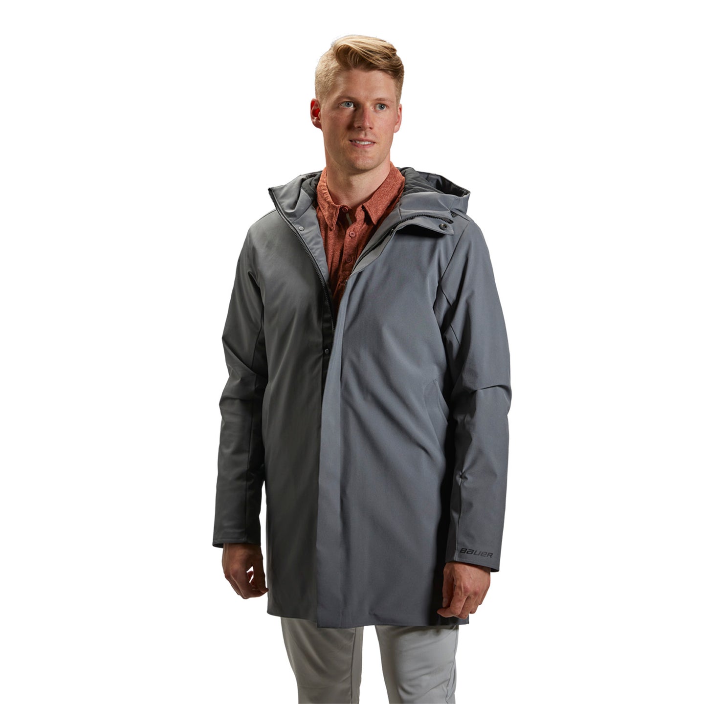 Bauer Team Travel Coat - grau - Sr