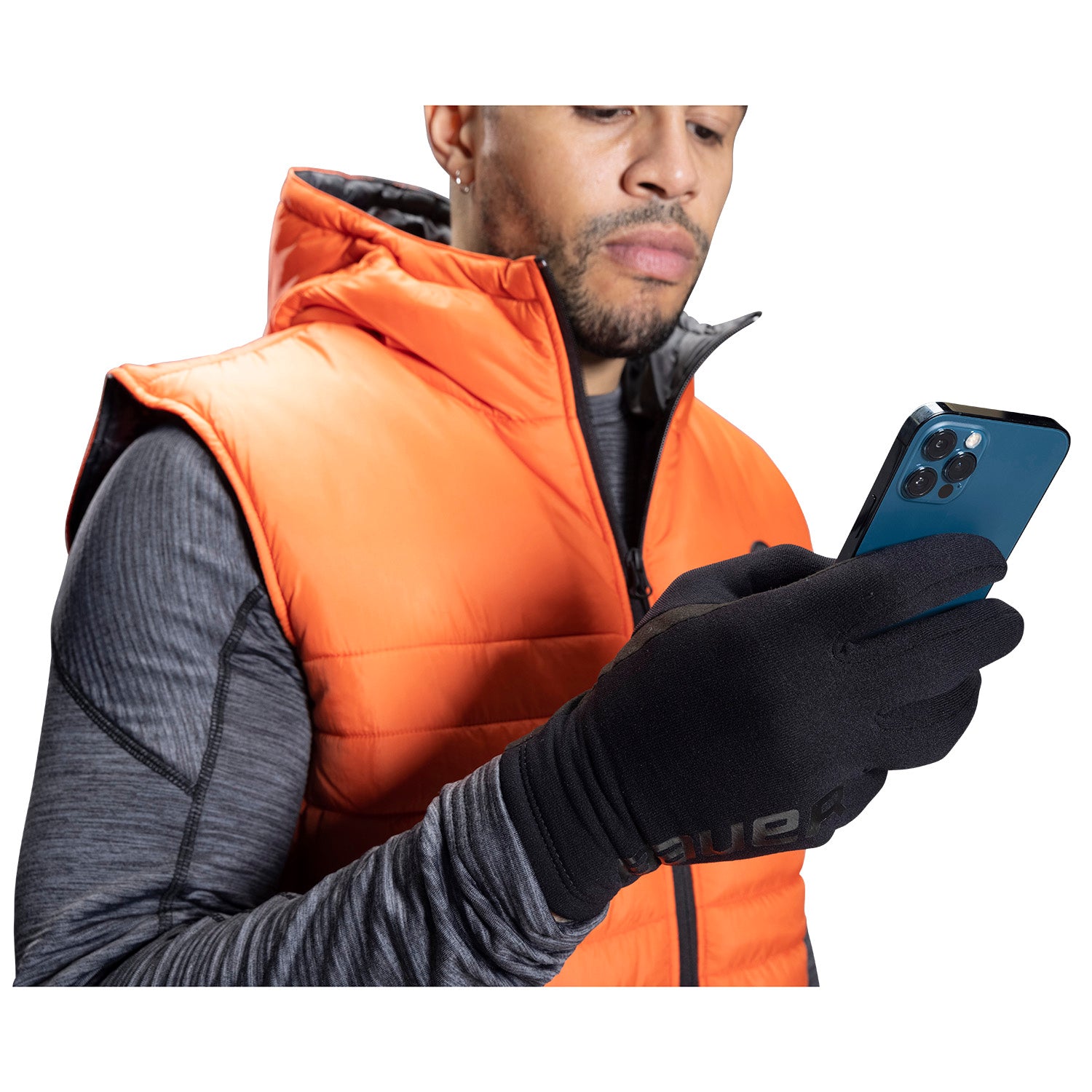 Bauer Polartech Gloves - schwarz - Sr