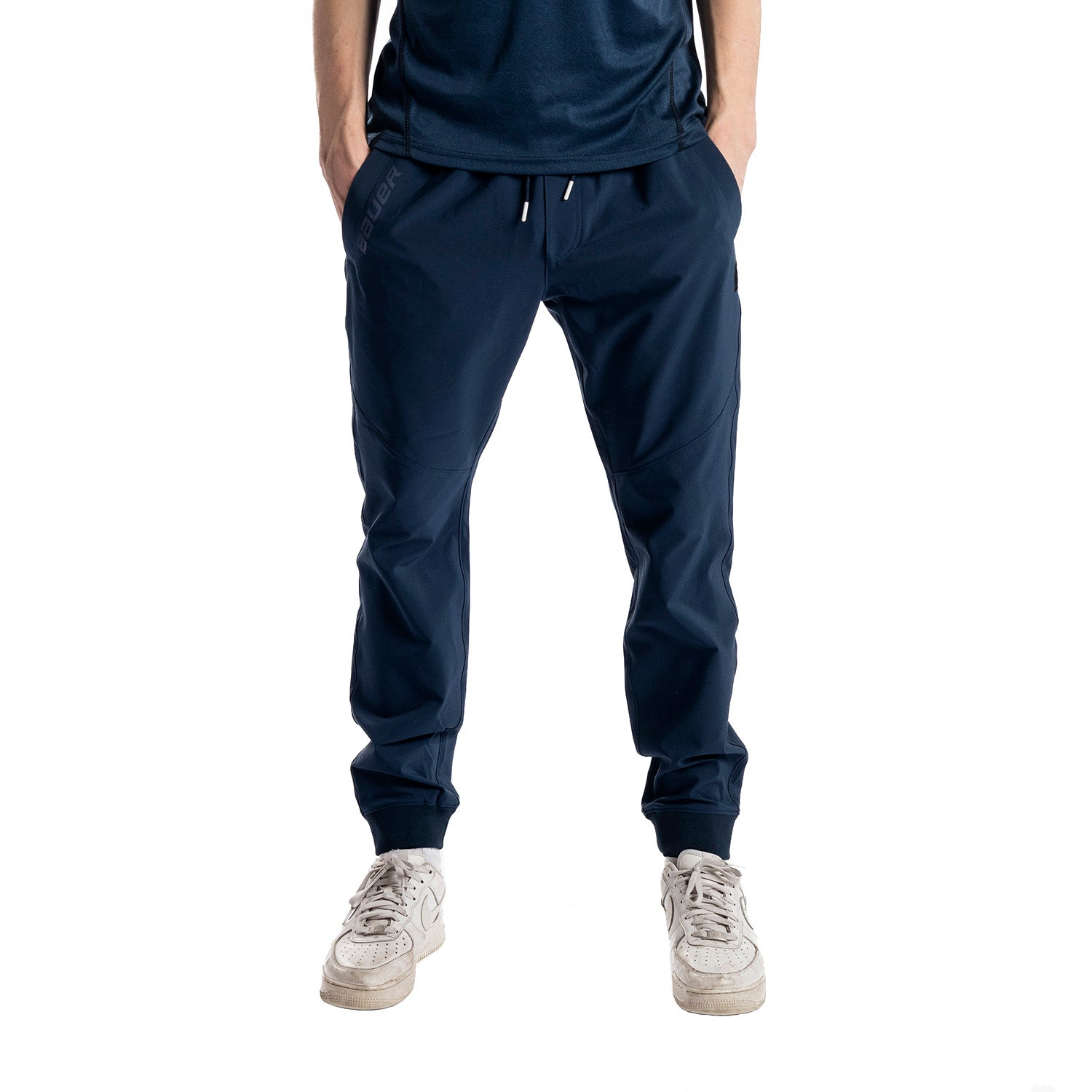 Bauer Woven Jogger Team - marine - Sr.