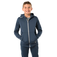 Bauer Fleece Zip Hoodie Team - marine - Yth.
