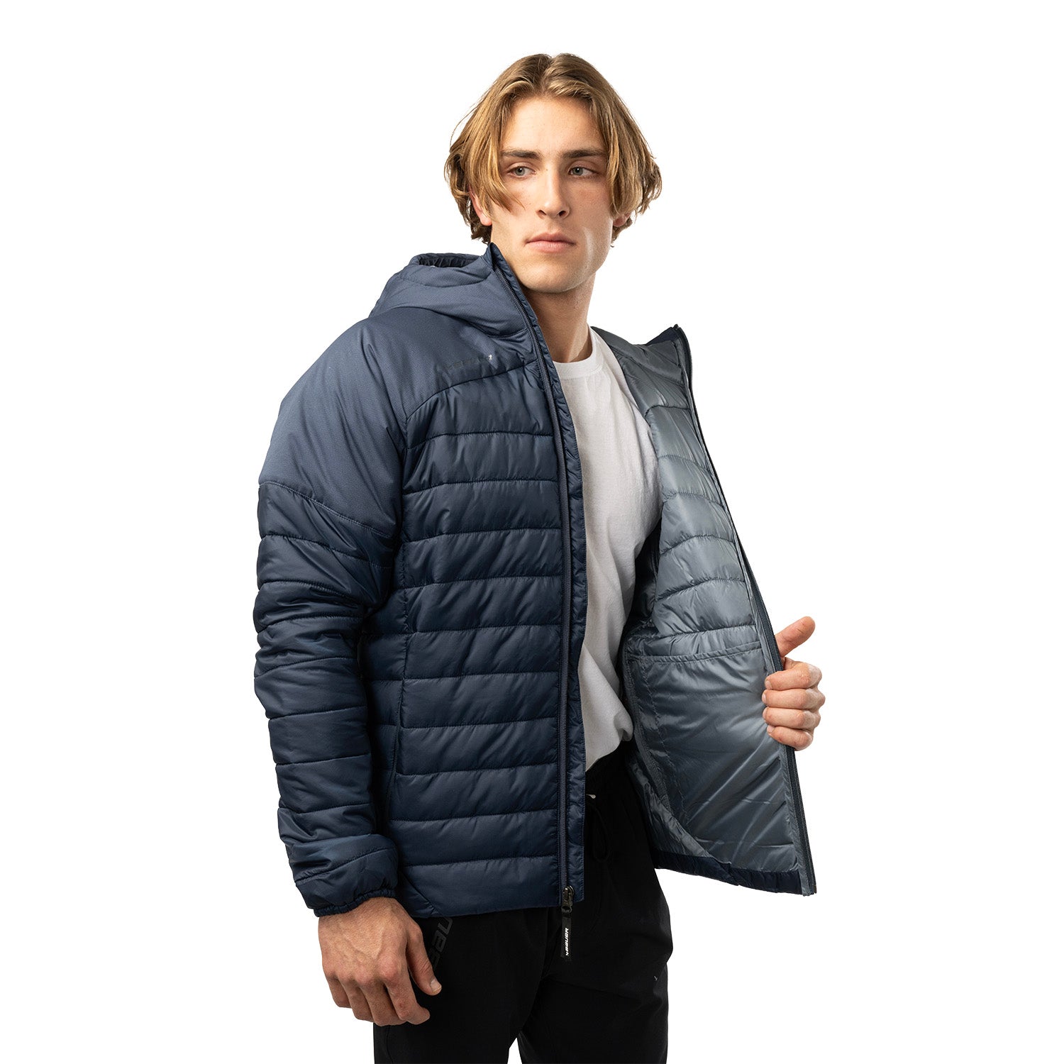 Bauer Team Puffer Jacke - marine - Sr.