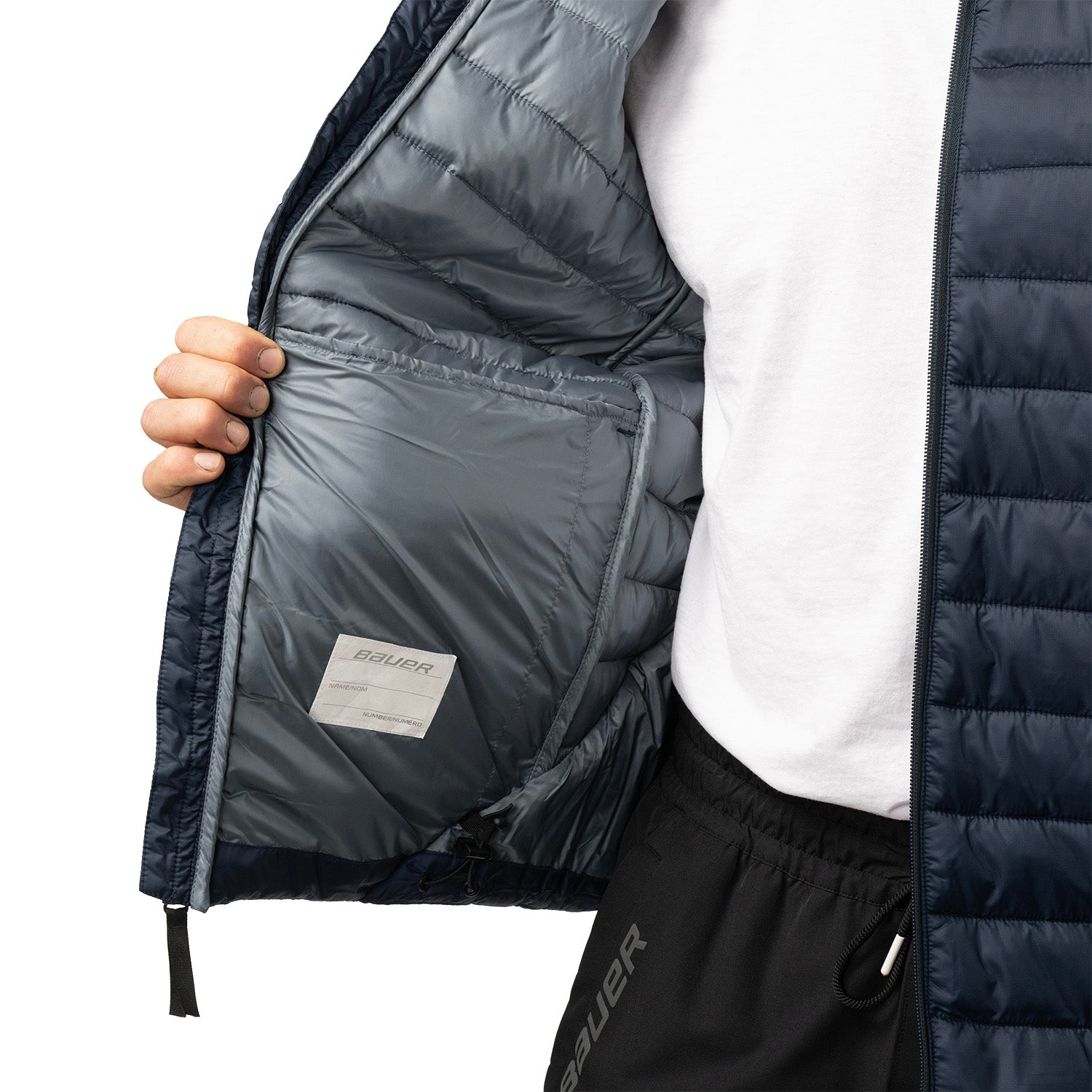 Bauer Team Puffer Jacke - marine - Sr.