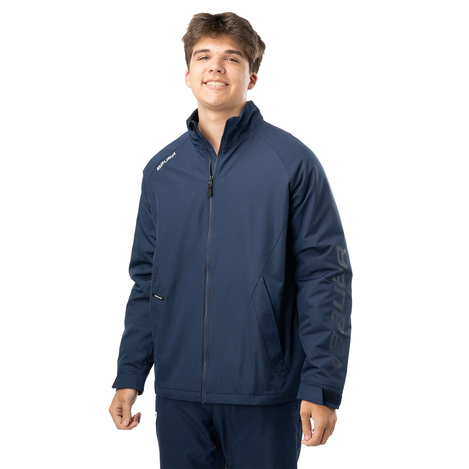 Bauer Team Midweight Jacke - marine - Sr.