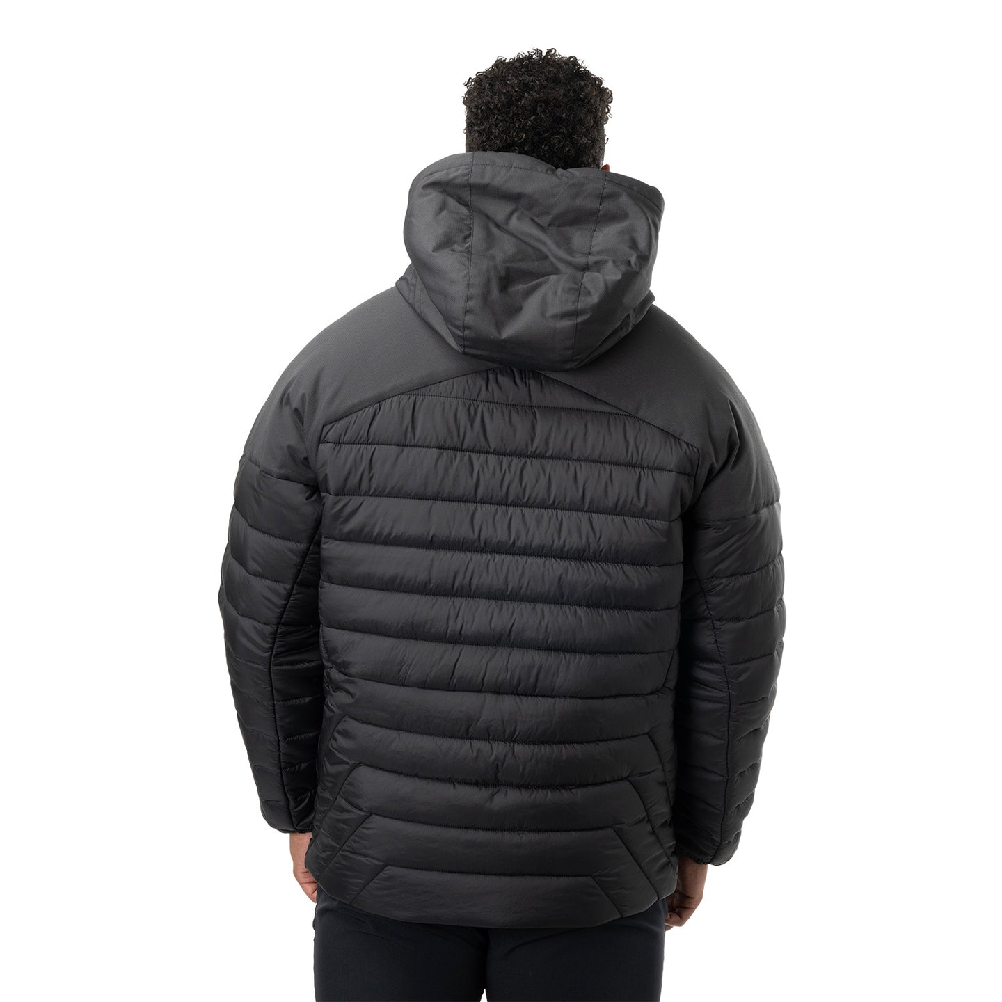 Bauer Team Puffer Jacke - schwarz - Sr.