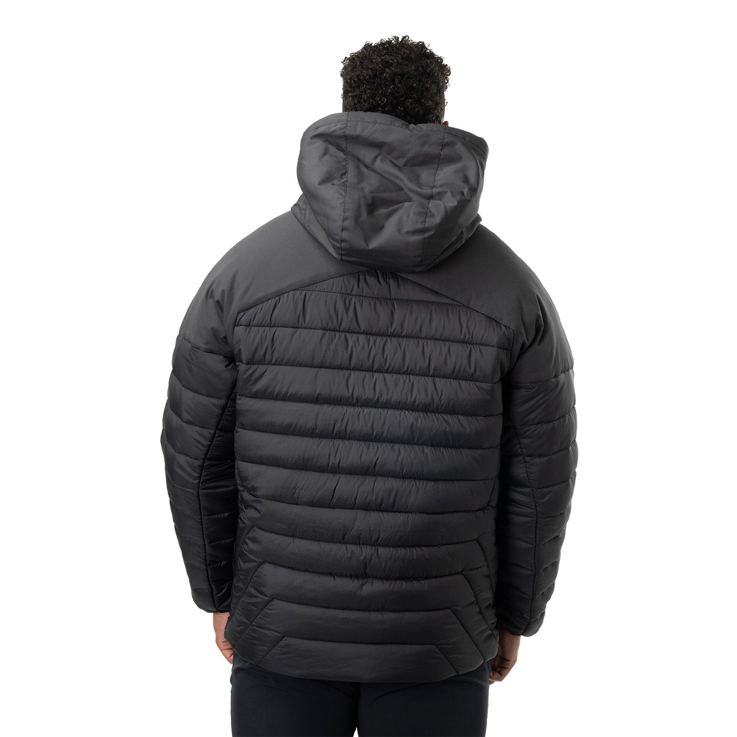 Bauer Team Puffer Jacke - schwarz - Sr.