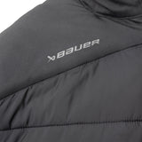 Bauer Team Puffer Jacke - schwarz - Sr.
