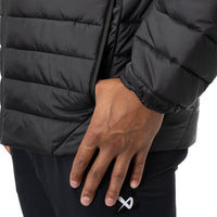 Bauer Team Puffer Jacke - schwarz - Sr.