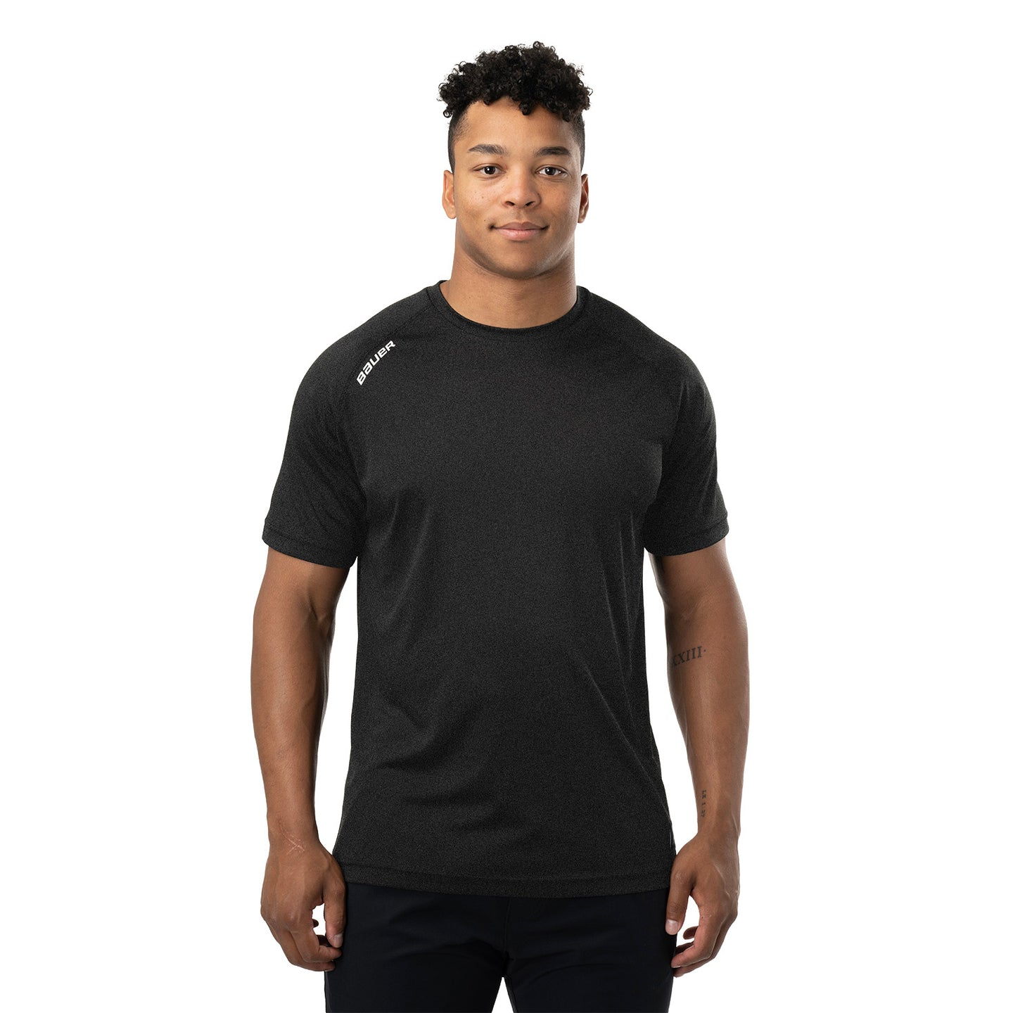 Bauer Team Tech Tee - schwarz - Sr.