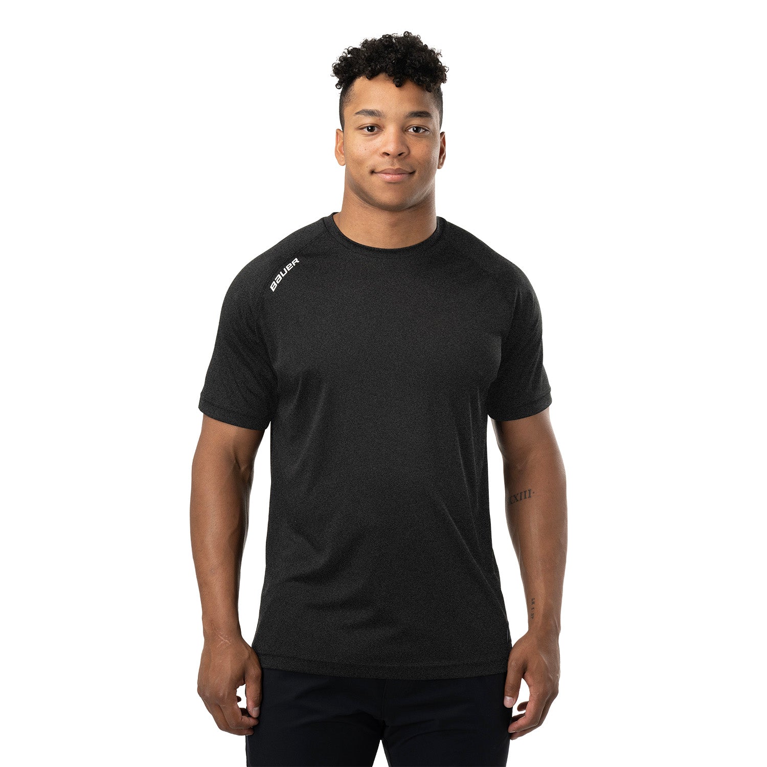 Bauer Team Tech Tee - schwarz - Sr.