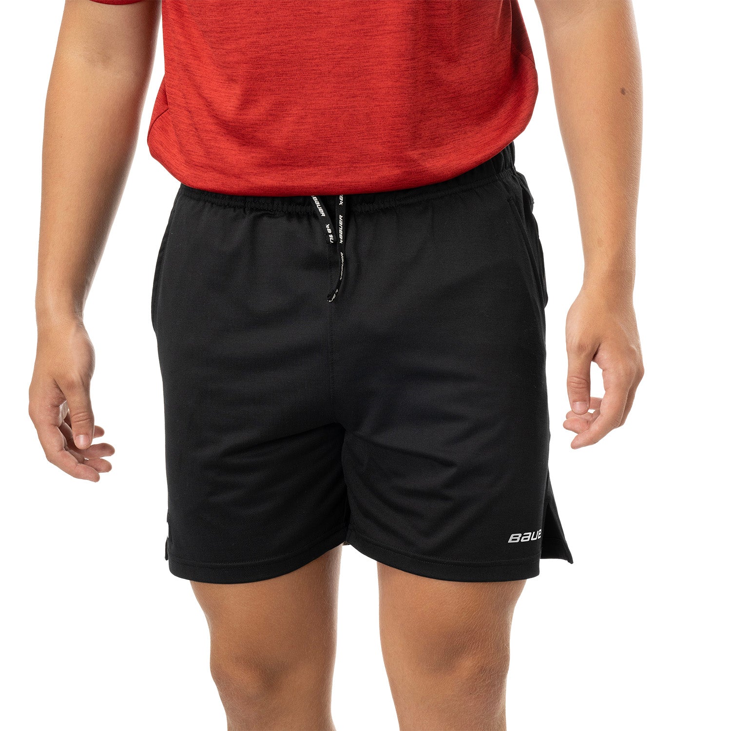 Bauer Team Knit Short - schwarz - Sr.