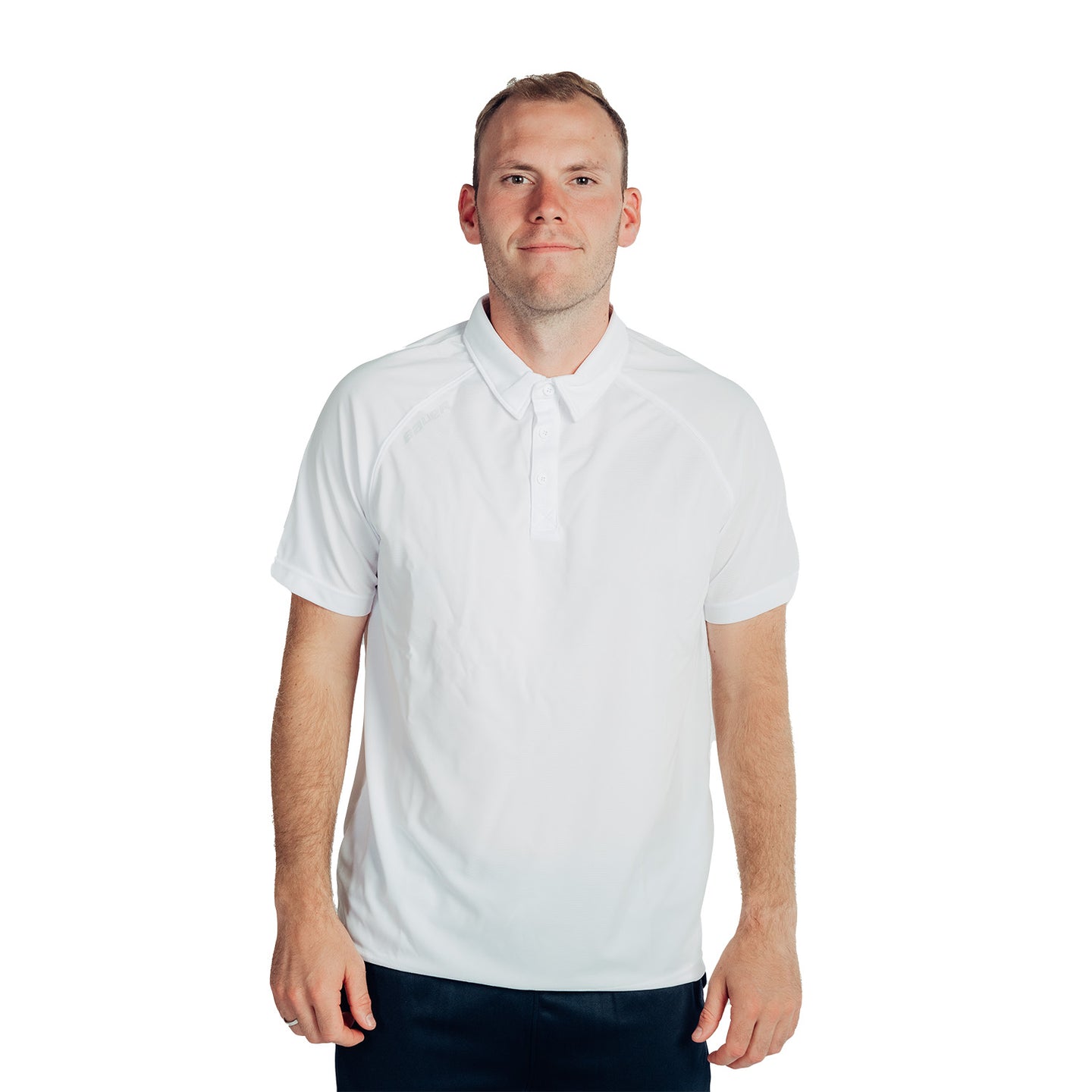 Bauer Team Polo - weiß - Sr.