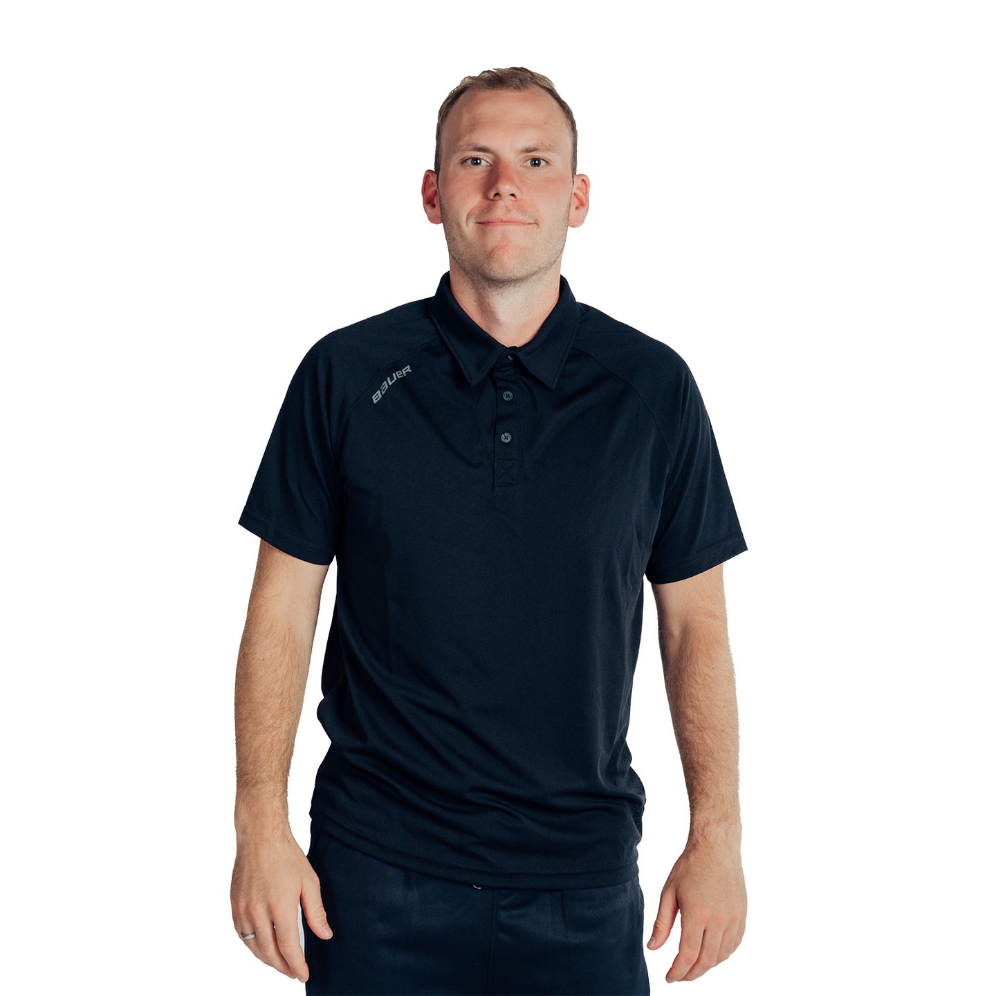 Bauer Team Polo - schwarz - Sr.