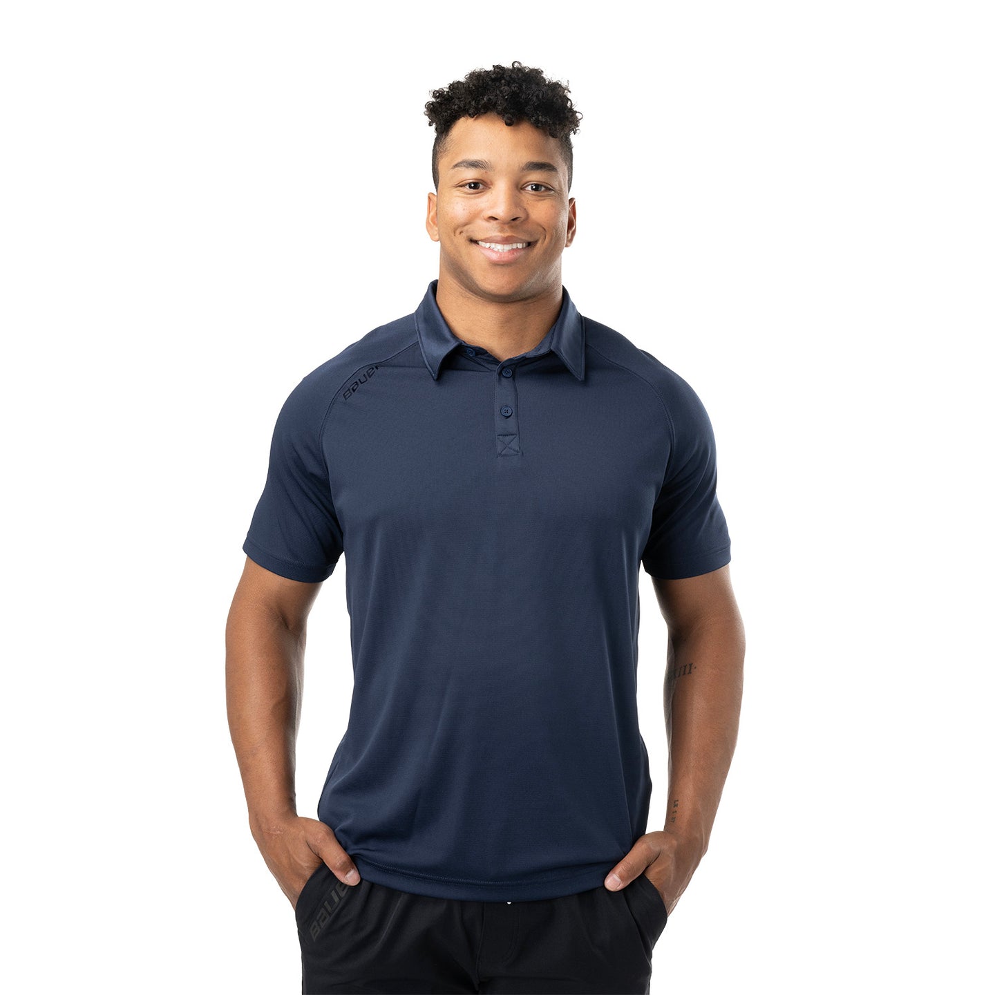 Bauer Team Polo - marine - Sr.