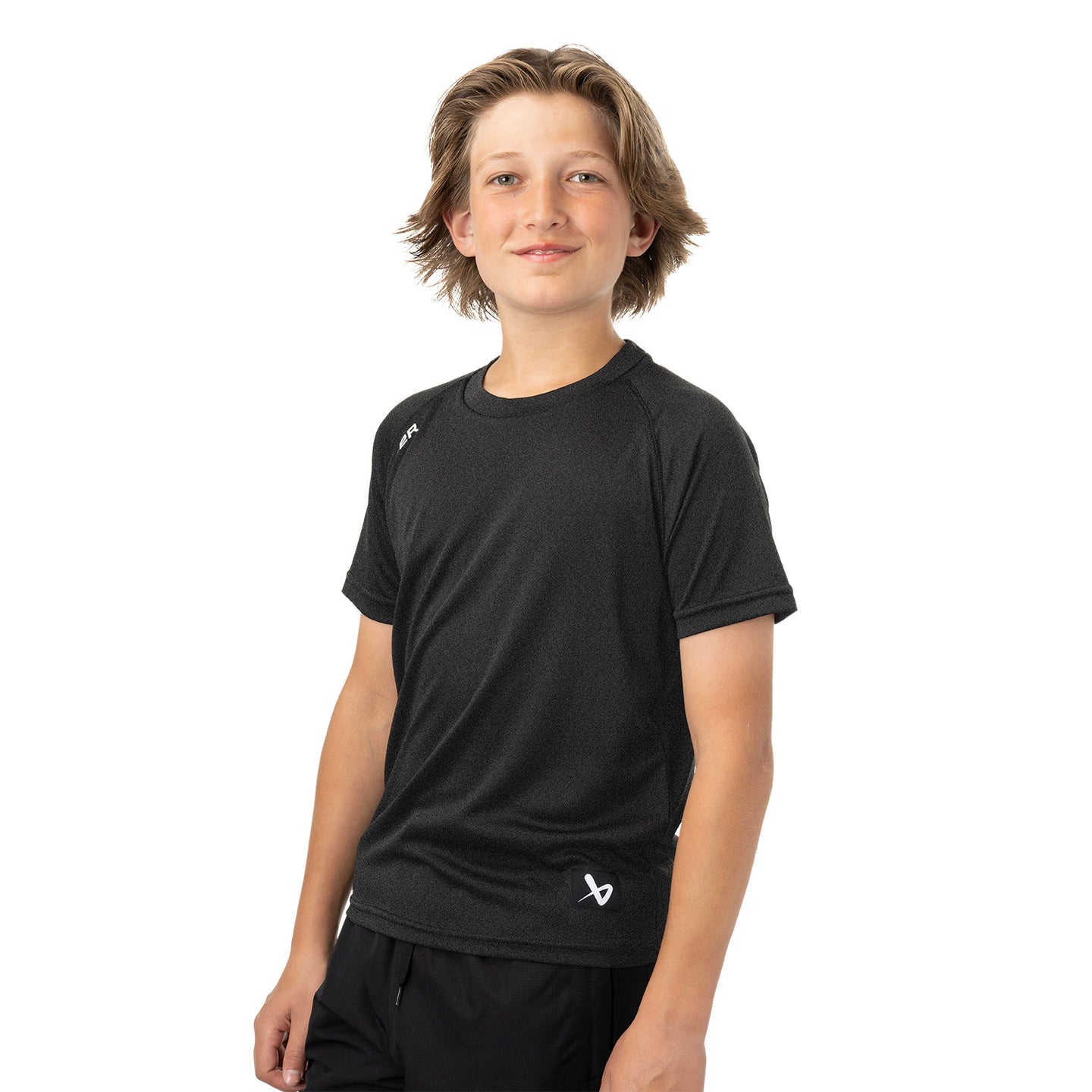 Bauer Team Tech Tee - schwarz - Yth.