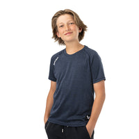 Bauer Team Tech Tee - marine - Yth.