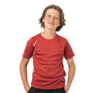 Bauer Team Tech Tee - rot - Yth.