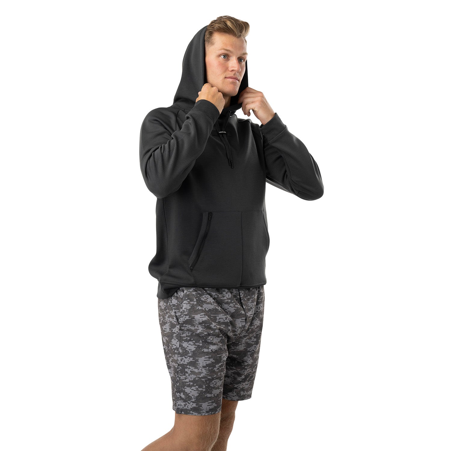 Bauer FLC Hoodie - grau - Sr.