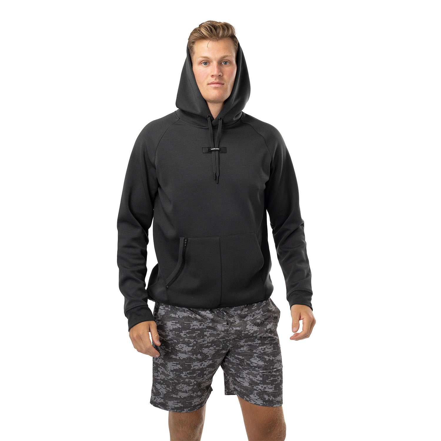 Bauer FLC Hoodie - grau - Sr.