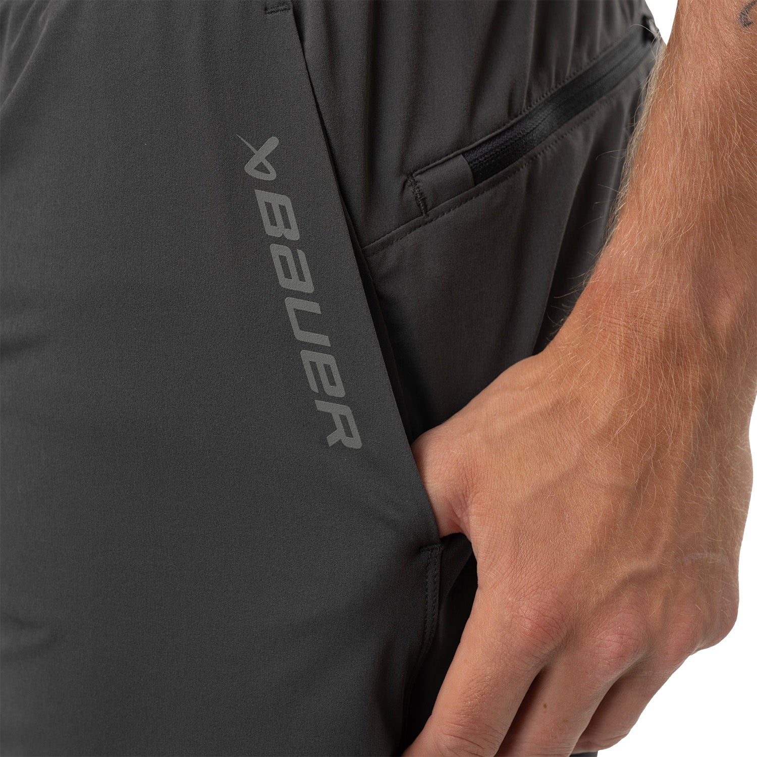 Bauer FLC Core Train Short - grau - Sr.