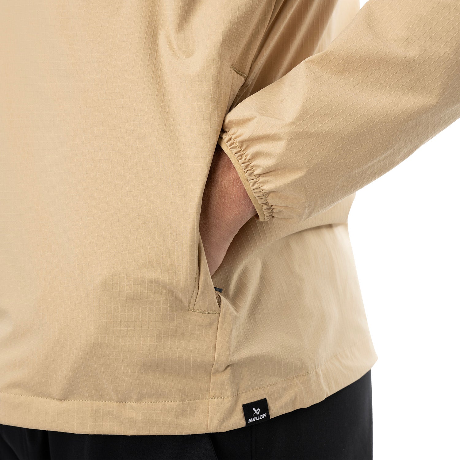 Bauer FLC Ripstop Running Shell - beige - Sr.