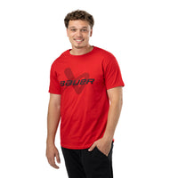 Bauer Core Lockup Tee - rot - Sr.