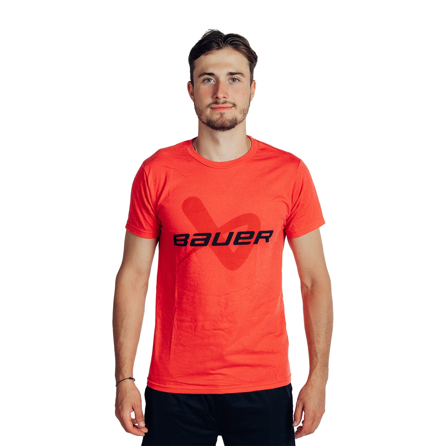 Bauer Core Lockup Tee - rot - Sr.
