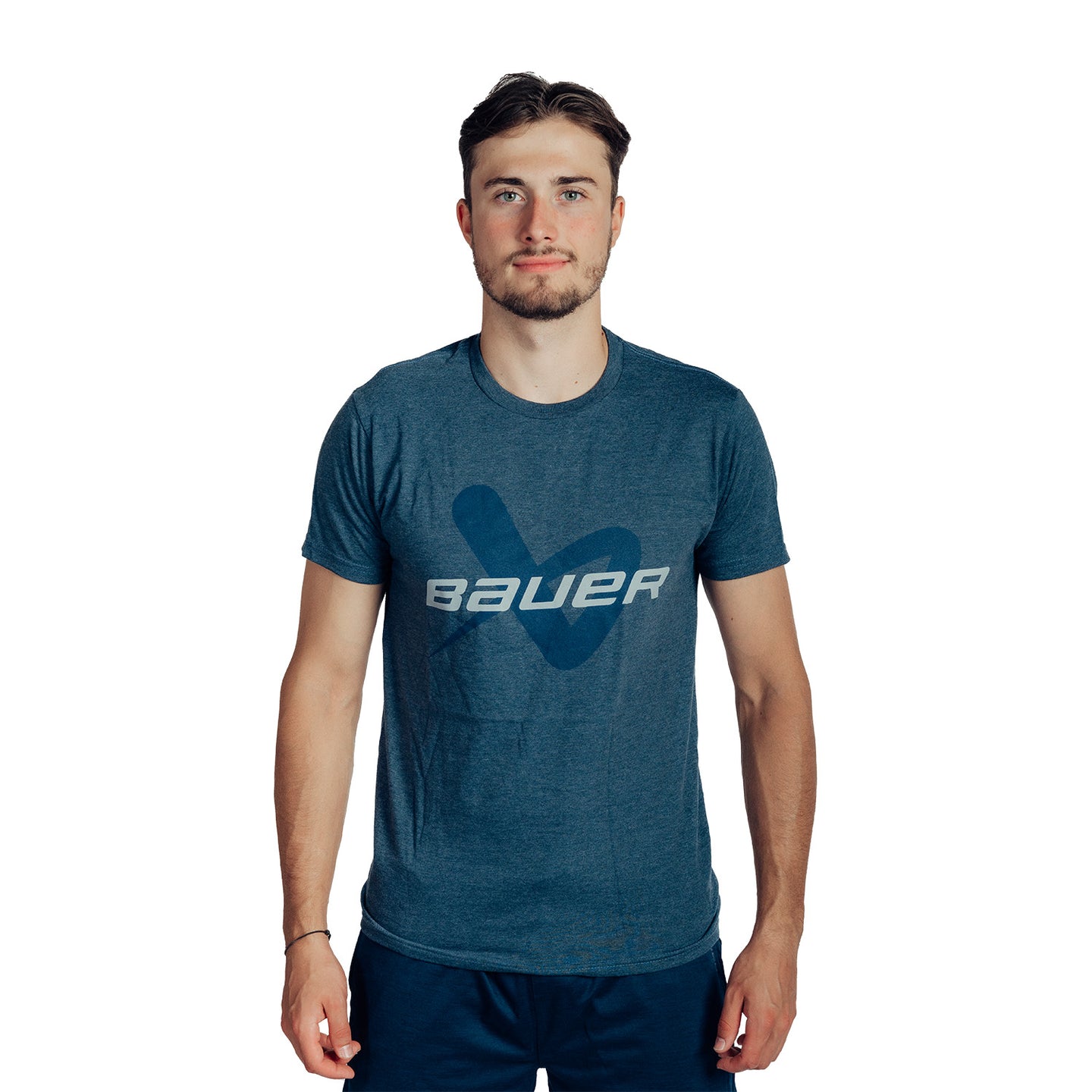 Bauer Core Lockup Tee - marine - Sr.