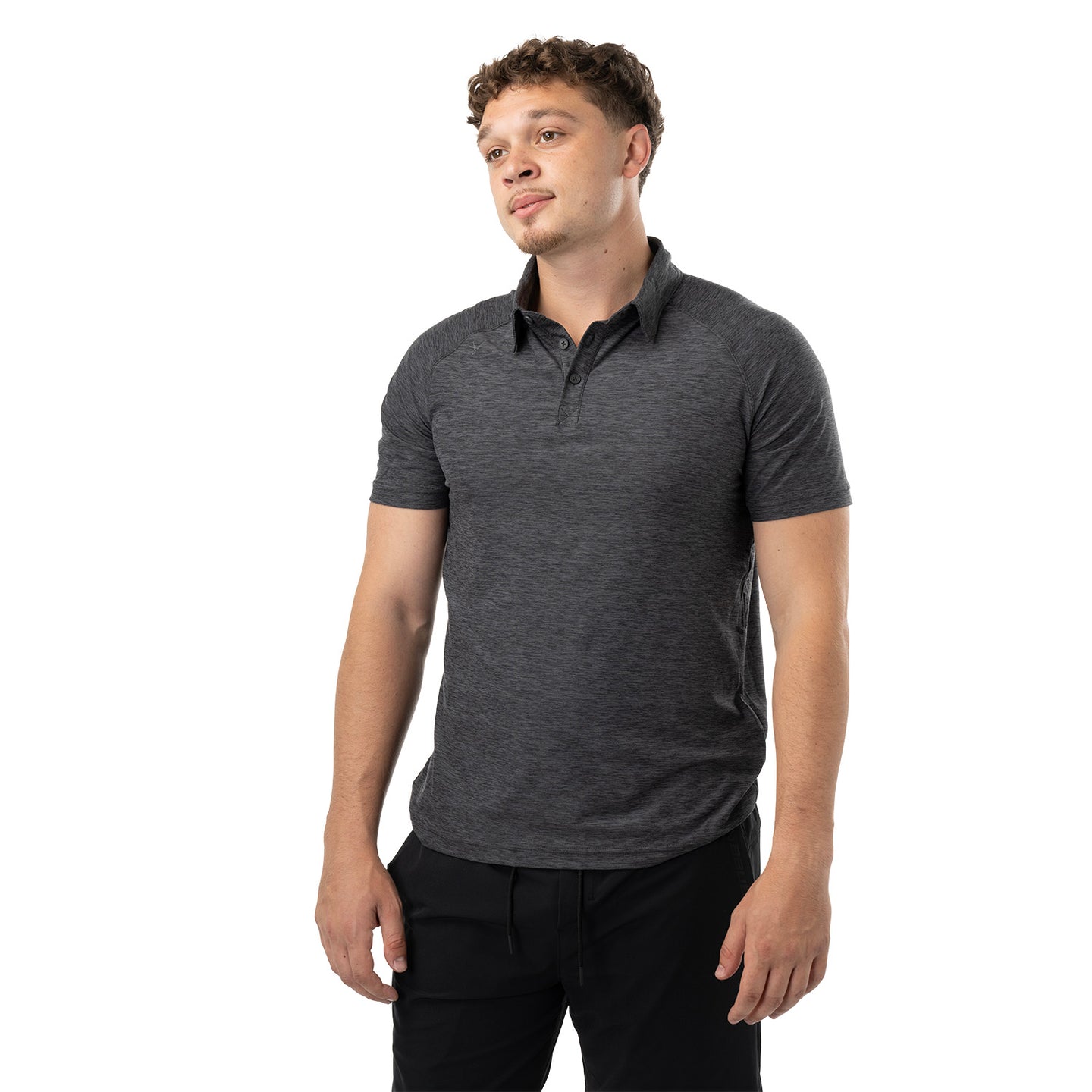 Bauer FLC Core Performance Polo - grau - Sr.