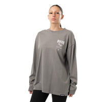 Bauer Longsleeve Acid Wash - grau - Sr.