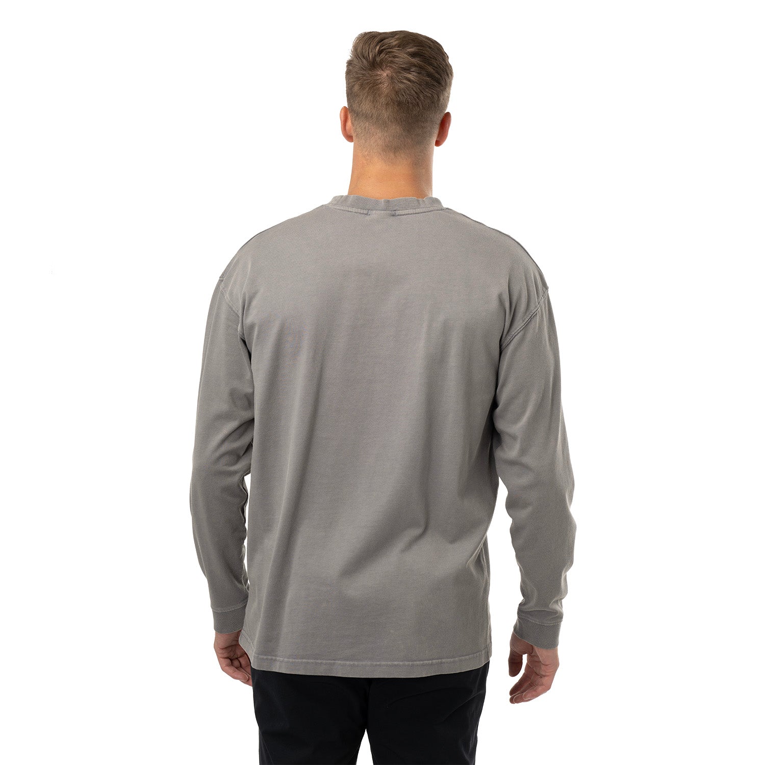Bauer Longsleeve Acid Wash - grau - Sr.
