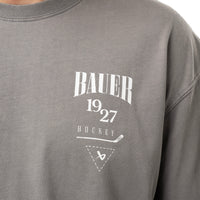 Bauer Longsleeve Acid Wash - grau - Sr.