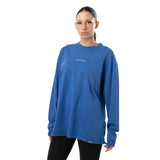 Bauer Longsleeve Acid Wash - blau - Sr.