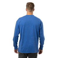Bauer Longsleeve Acid Wash - blau - Sr.