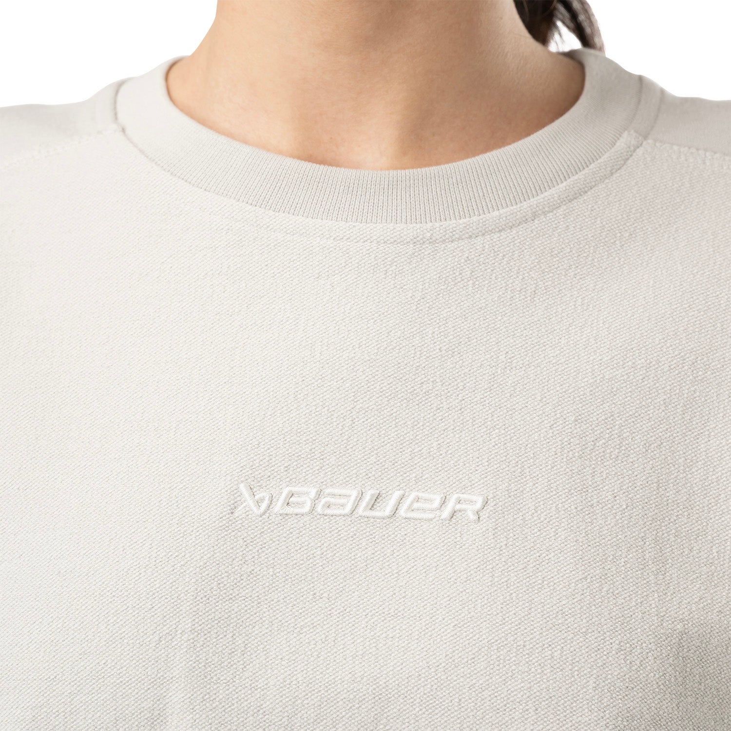 Bauer Crew Sweater Exposed Seam - grau - Sr.