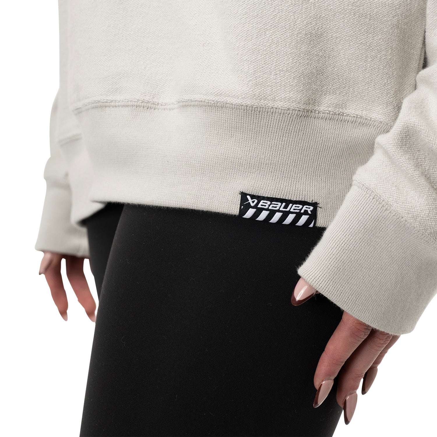 Bauer Crew Sweater Exposed Seam - grau - Sr.