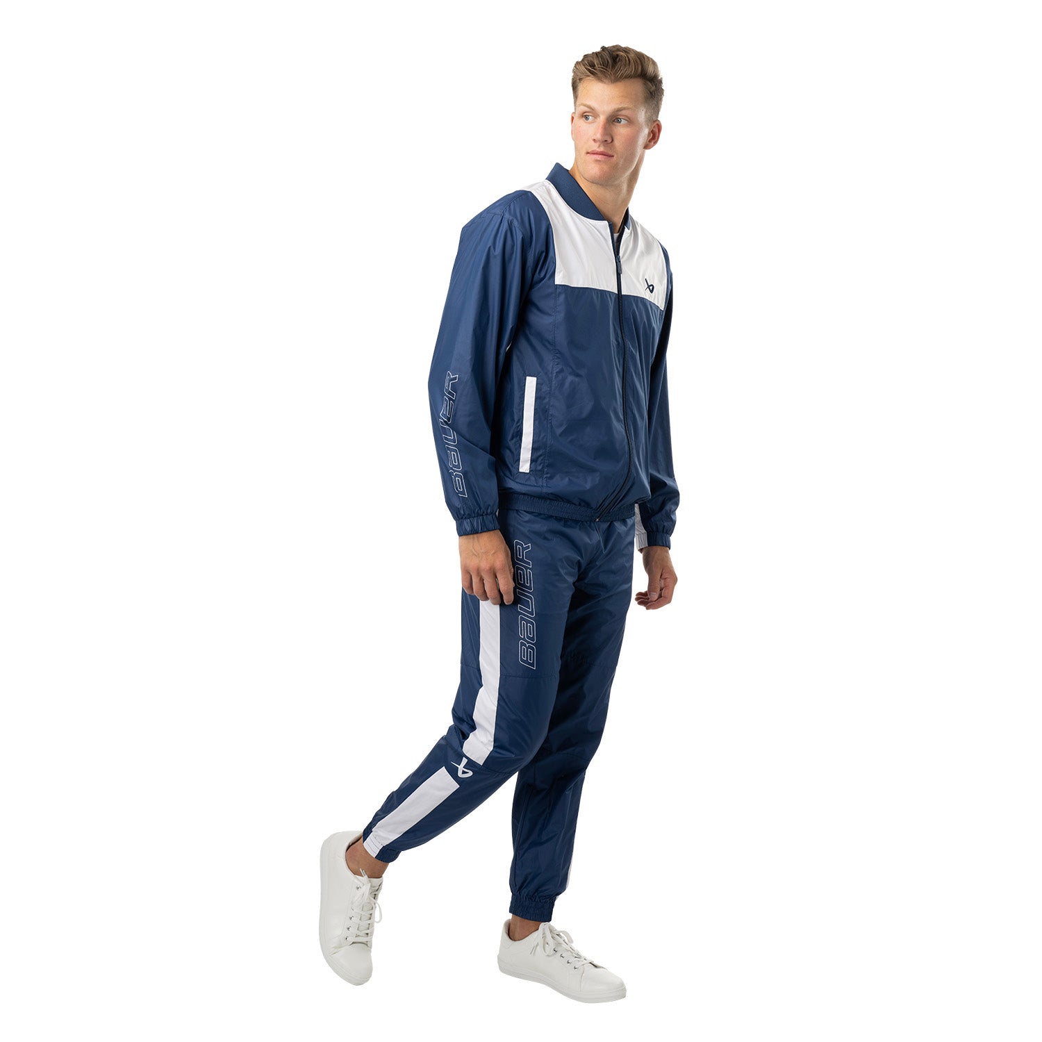 Bauer Nylon Trainings Jacke - marine - Sr.