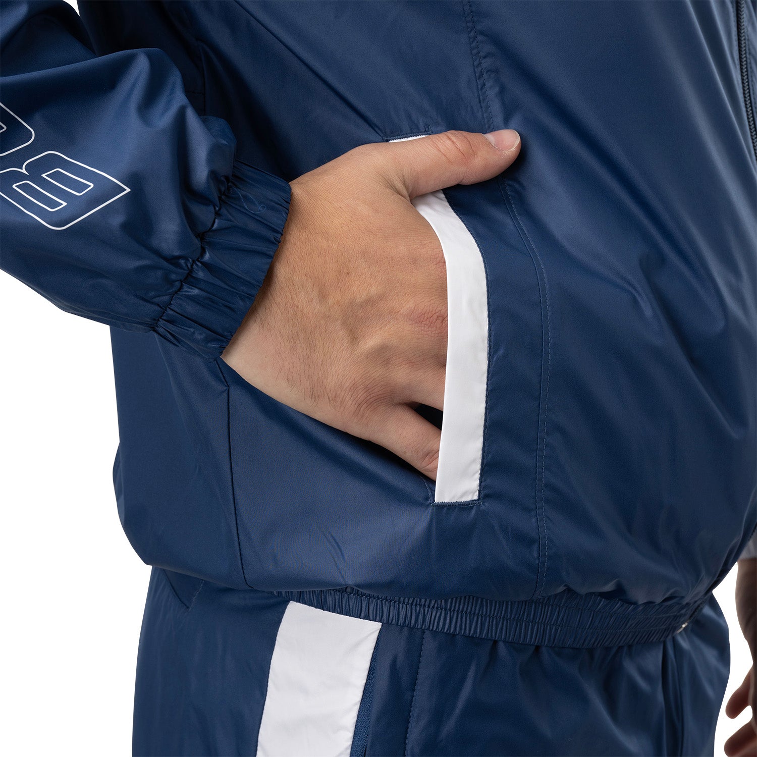 Bauer Nylon Trainings Jacke - marine - Sr.