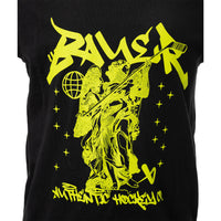 Bauer T-Shirt St. Hockey - schwarz/limetten grün - Yth.